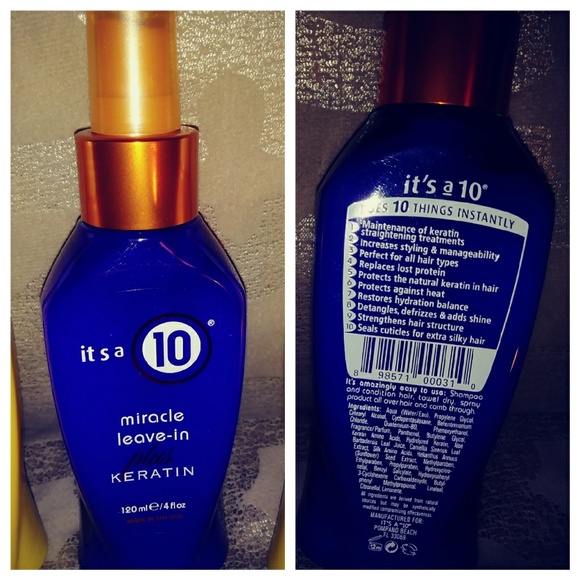 It's a 10⭐Miracle Leave-In+ Keratin/Blondes⭐ - Picture 7 of 8